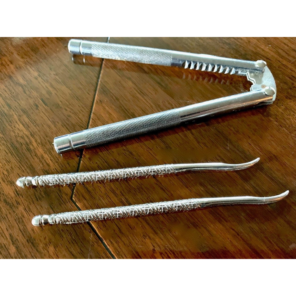 Vintage Nut Cracker Tool Set Picks - SALE / Price Drop